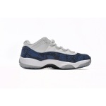 EM Sneakers Air Jordan 11 Retro Low Navy Snakeskin