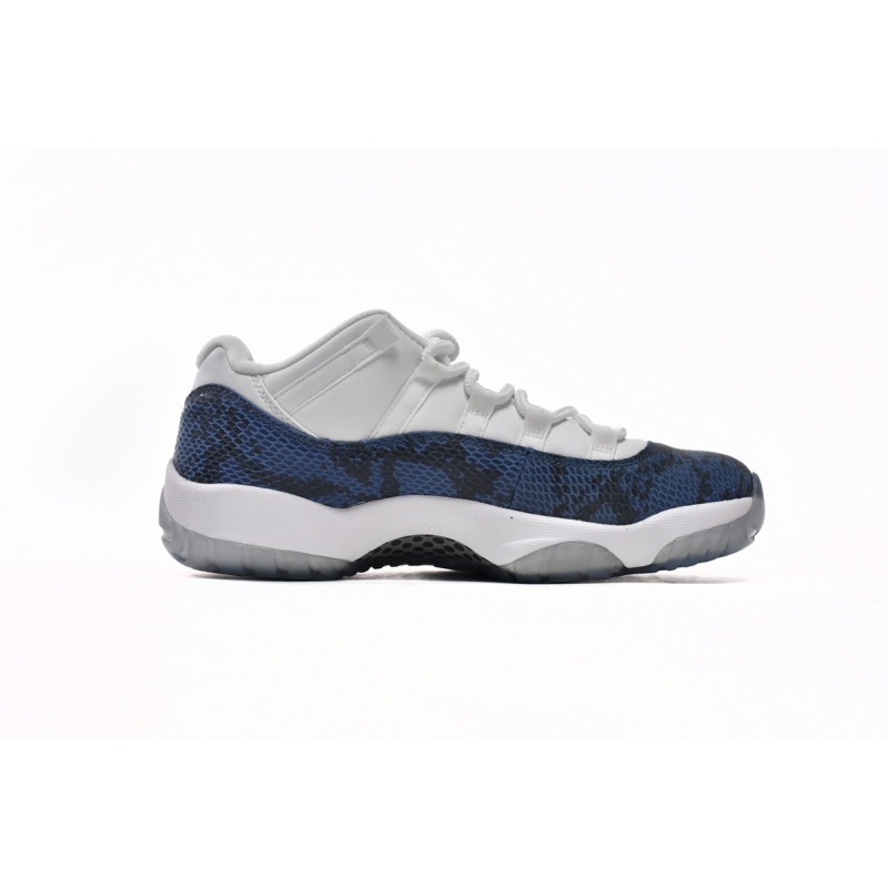 EM Sneakers Air Jordan 11 Retro Low Navy Snakeskin