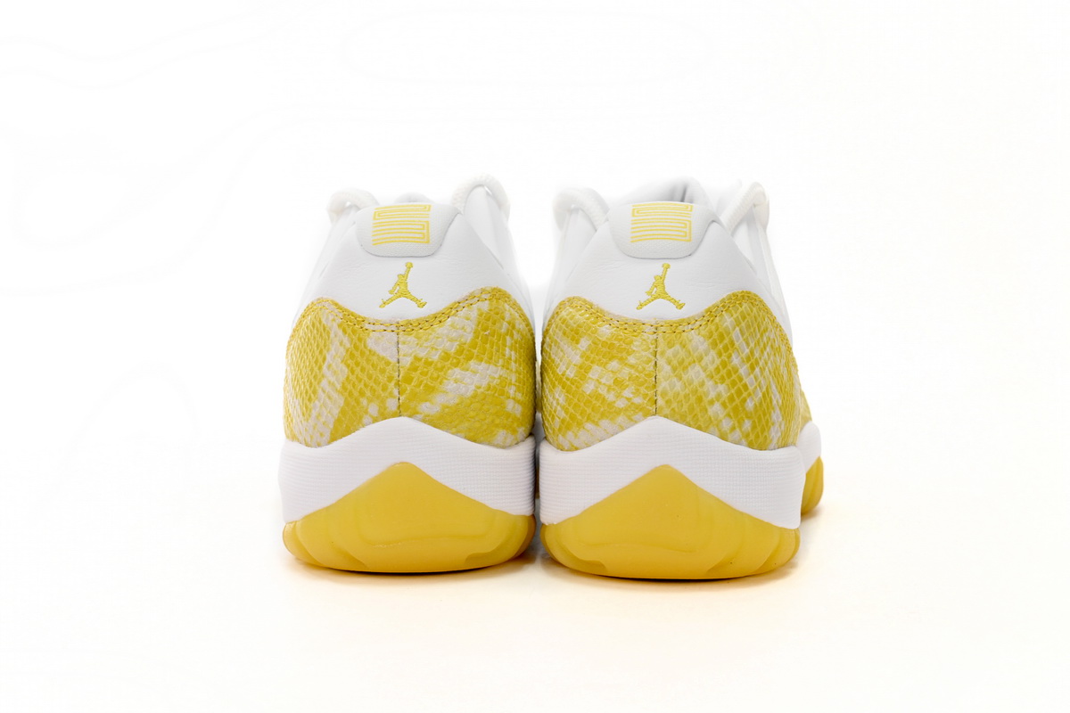 EM Sneakers Air Jordan 11 Retro Low WMNS Yellow Snakeskin