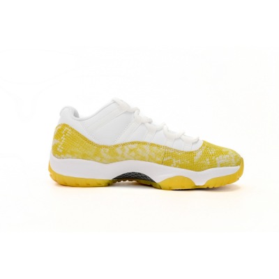 EM Sneakers Air Jordan 11 Retro Low WMNS Yellow Snakeskin 02