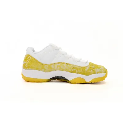 EM Sneakers Air Jordan 11 Retro Low WMNS Yellow Snakeskin 02
