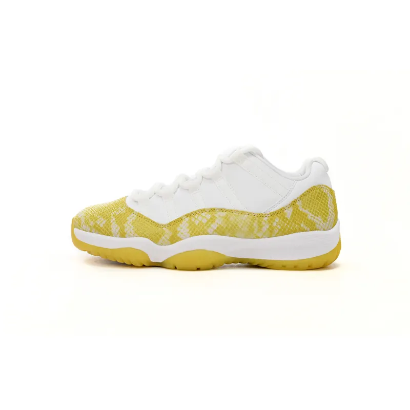 EM Sneakers Air Jordan 11 Retro Low WMNS Yellow Snakeskin