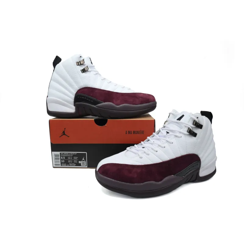 EM Sneakers Air Jordan 12  x A Ma Maniére Retro White