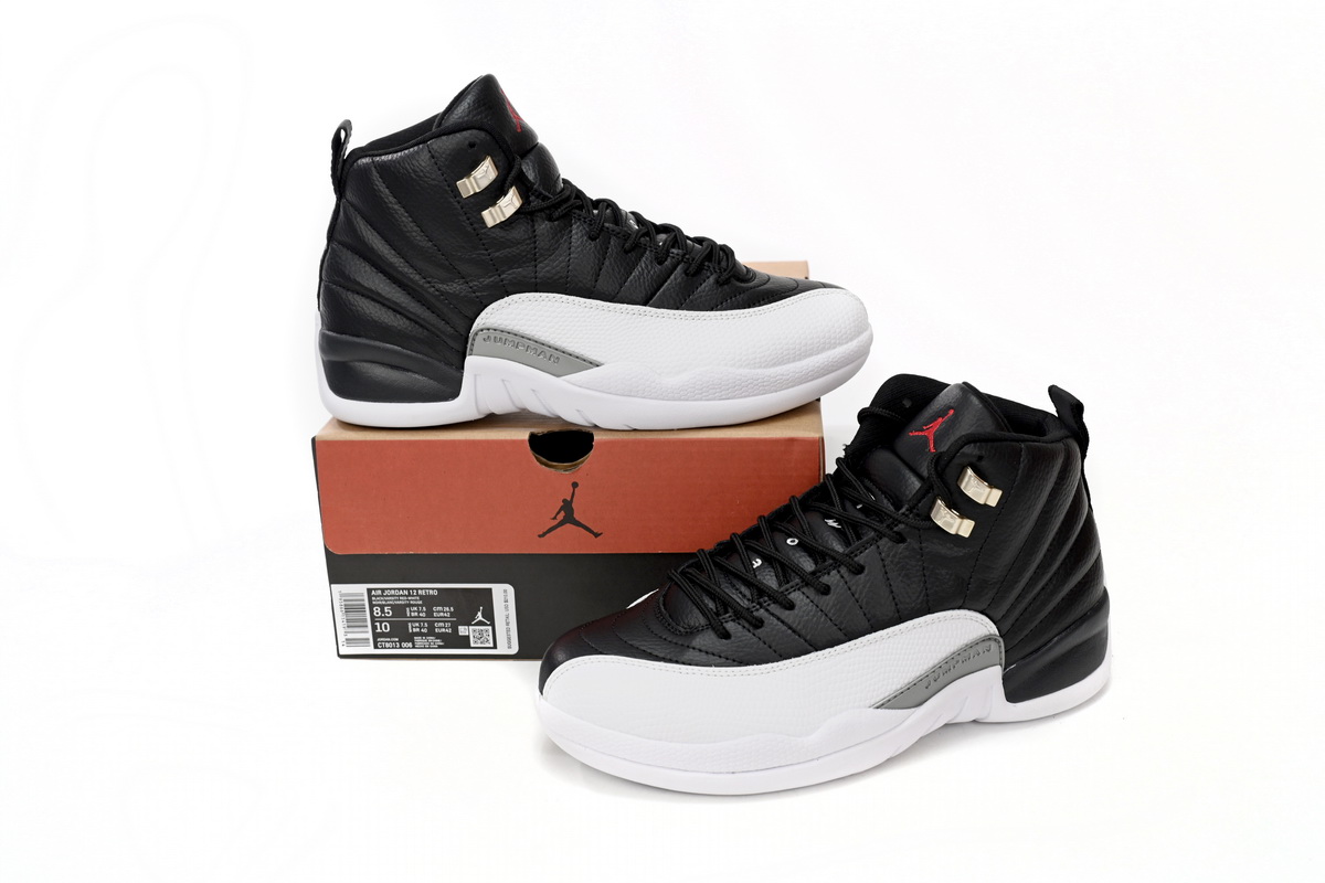 EM Sneakers Air Jordan 12 Black and Playoffs