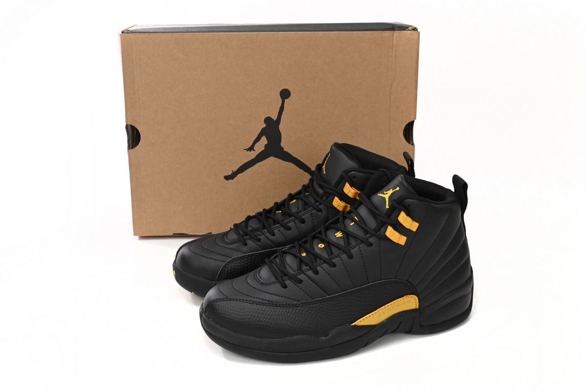 EM Sneakers Air Jordan 12 Black Taxi