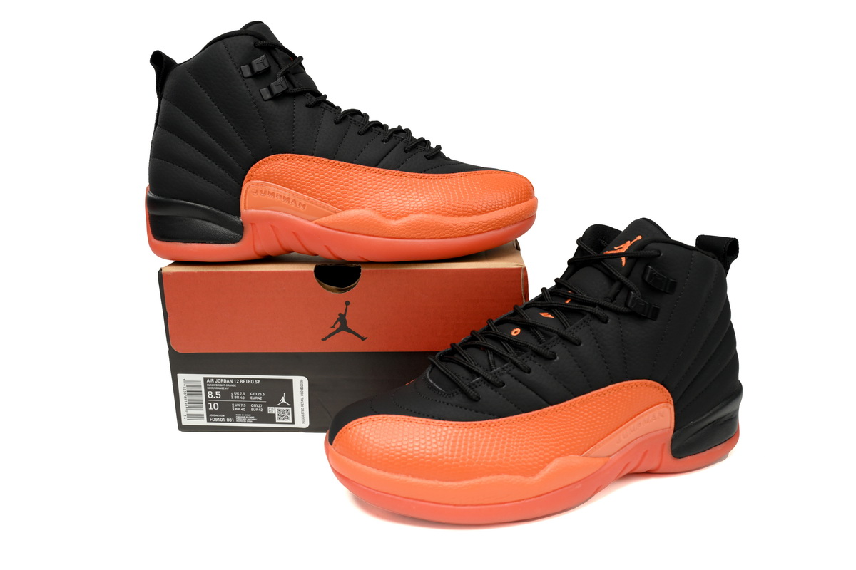 EM Sneakers Air Jordan 12 WMNS Brilliant Orange
