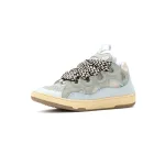 EM Sneakers Lanvin Leather Curb Blue