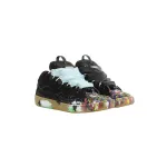 EM Sneakers Lanvin Leather Curb Gallery Dept Black Multi