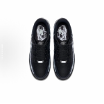 EM Sneakers Nike Air Force 1 Low Black Skeleton Halloween (2019)