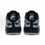 EM Sneakers Nike Air Force 1 Low Black Skeleton Halloween (2019)