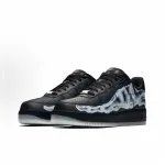 EM Sneakers Nike Air Force 1 Low Black Skeleton Halloween (2019)