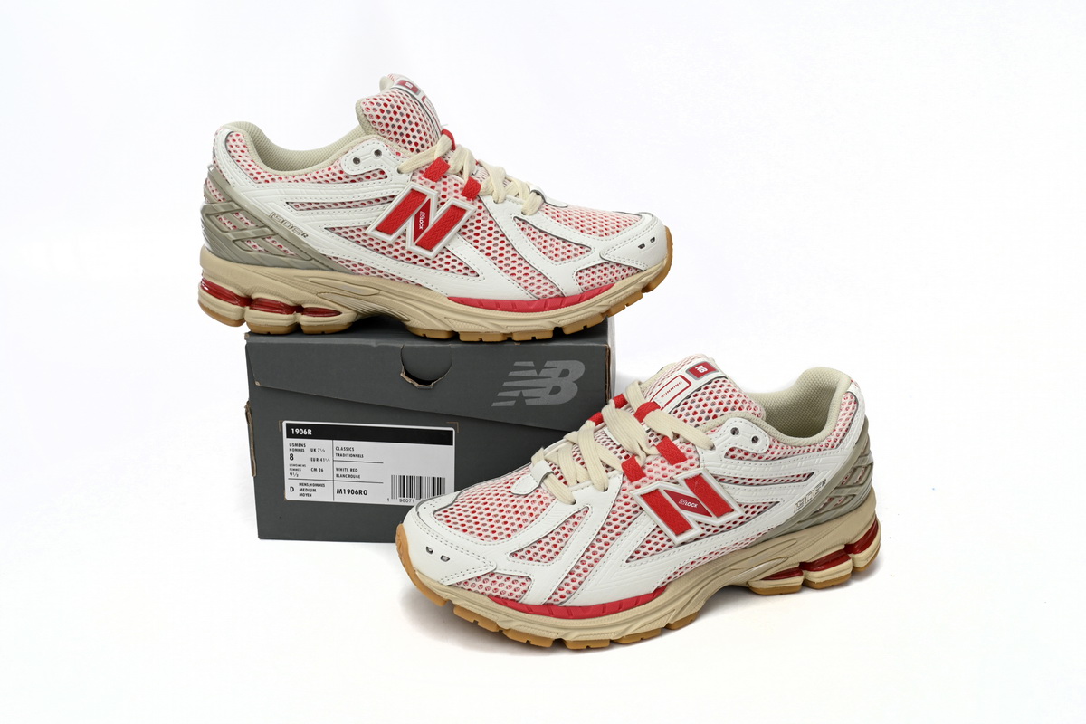 EM Sneakers New Balance 1906R White Red