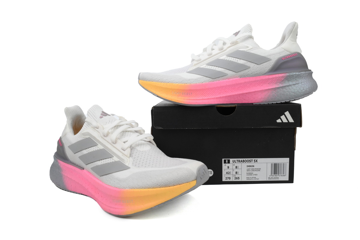 EM Sneakers Adidas Ultra Boost 5X White Lucid Pink