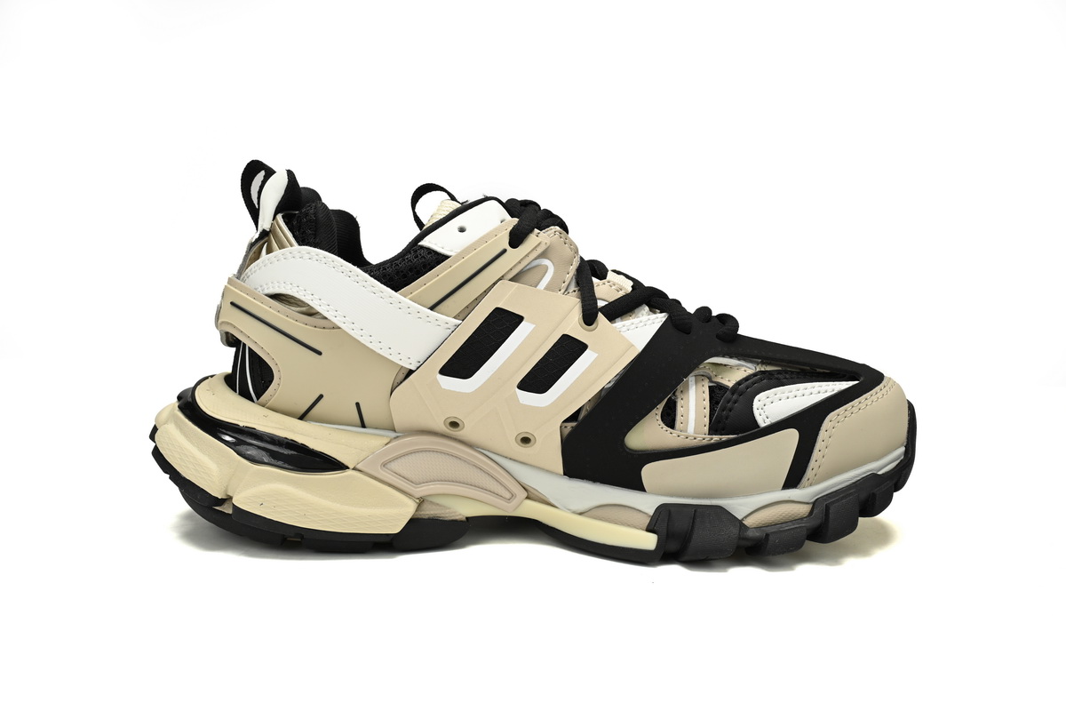 EM Sneakers  Balenciaga Track Sneaker Black Rice Khaki (Without LED)