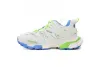 EM Sneakers  Balenciaga Track Sneaker Green White and Blue (Without LED)