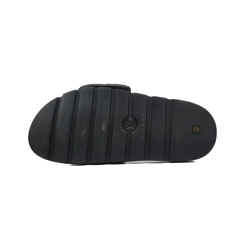 EM Sneakers  Louis Vuitton Pool Pillow Comfort Mules Brown Black Label