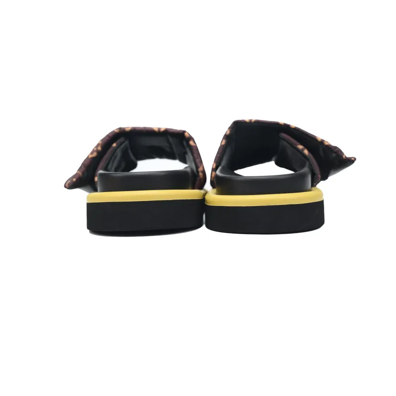 EM Sneakers  Louis Vuitton Pool Pillow Comfort Mules Brown Metal Label
