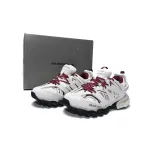 EM Sneakers Balenciaga Track Sneaker White Claret Red (Without LED)