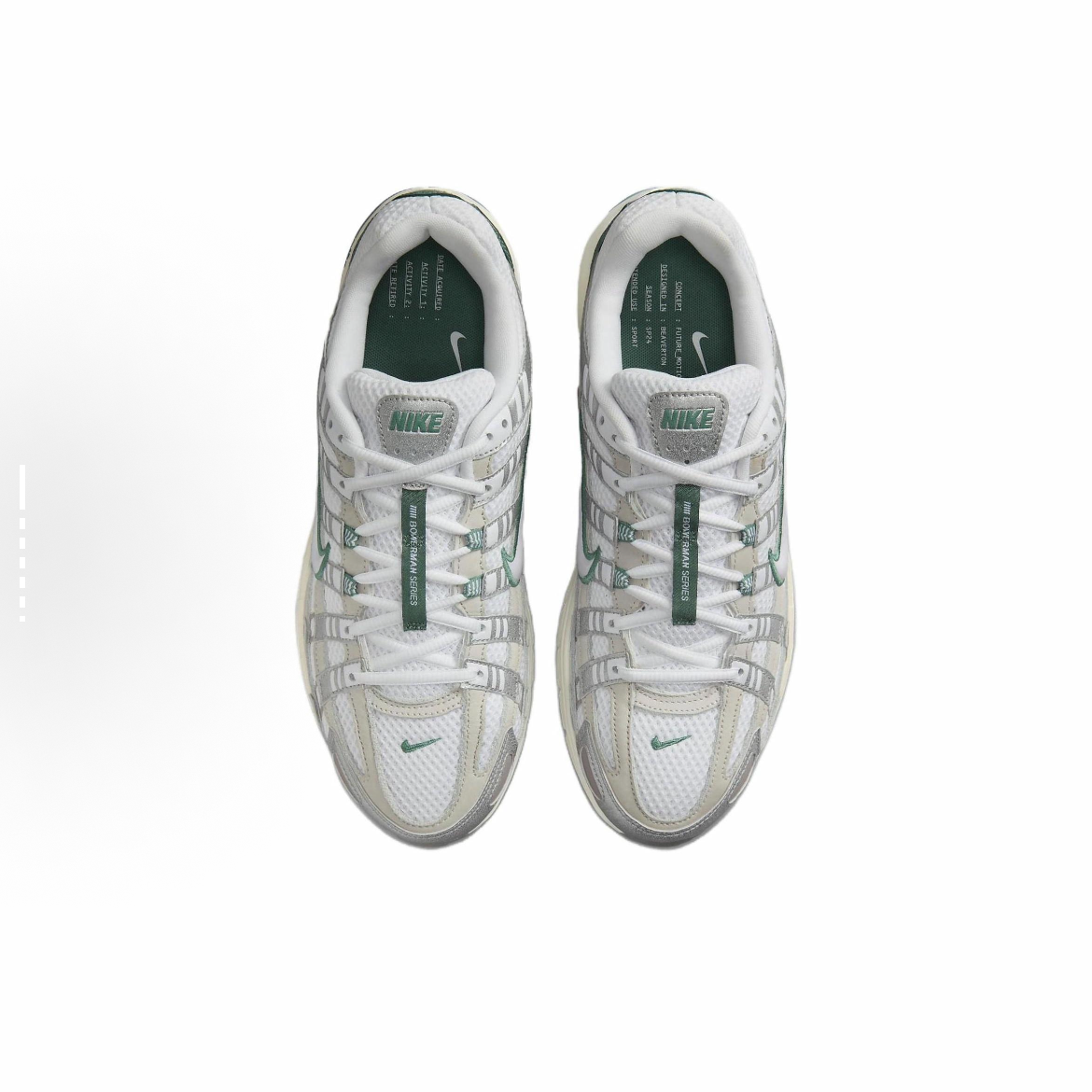 EM Sneakers Nike P-6000 Premium Light Bone Bicoastal Green