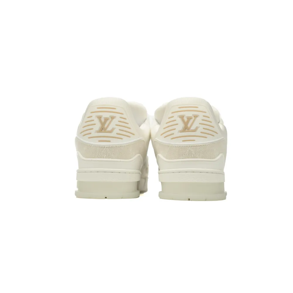 EM Sneakers Louis Vuitton Trainer Apricot 
