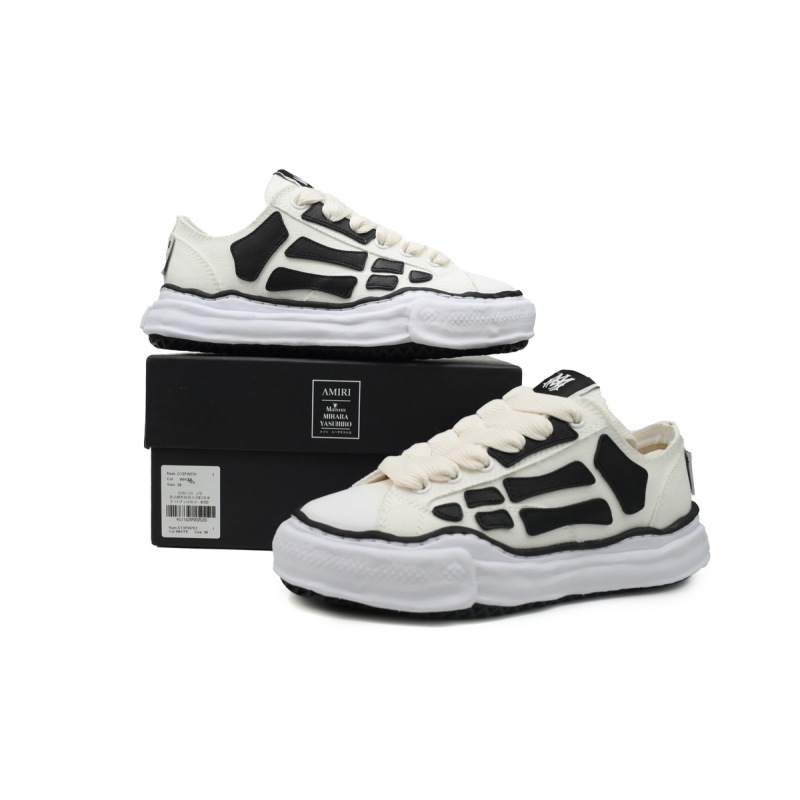 EM Sneakers Mihara Yasuhiro x AMIRI Skel-Top Low Off White