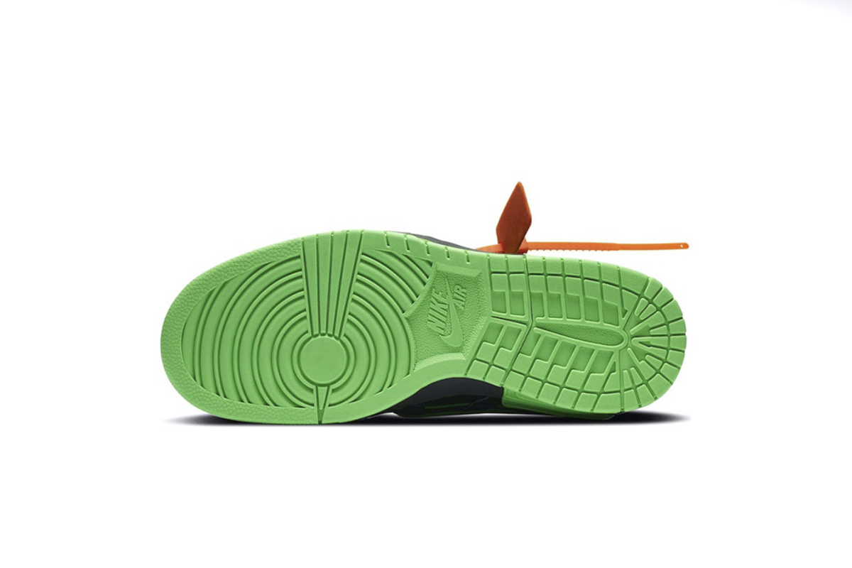 EM Sneakers Nike Air Rubber Dunk Off-White Green Strike