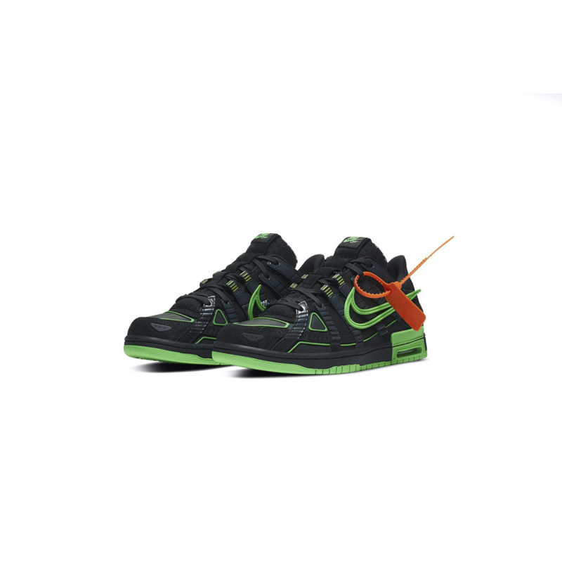 EM Sneakers Nike Air Rubber Dunk Off-White Green Strike