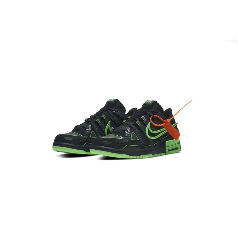 EM Sneakers Nike Air Rubber Dunk Off-White Green Strike