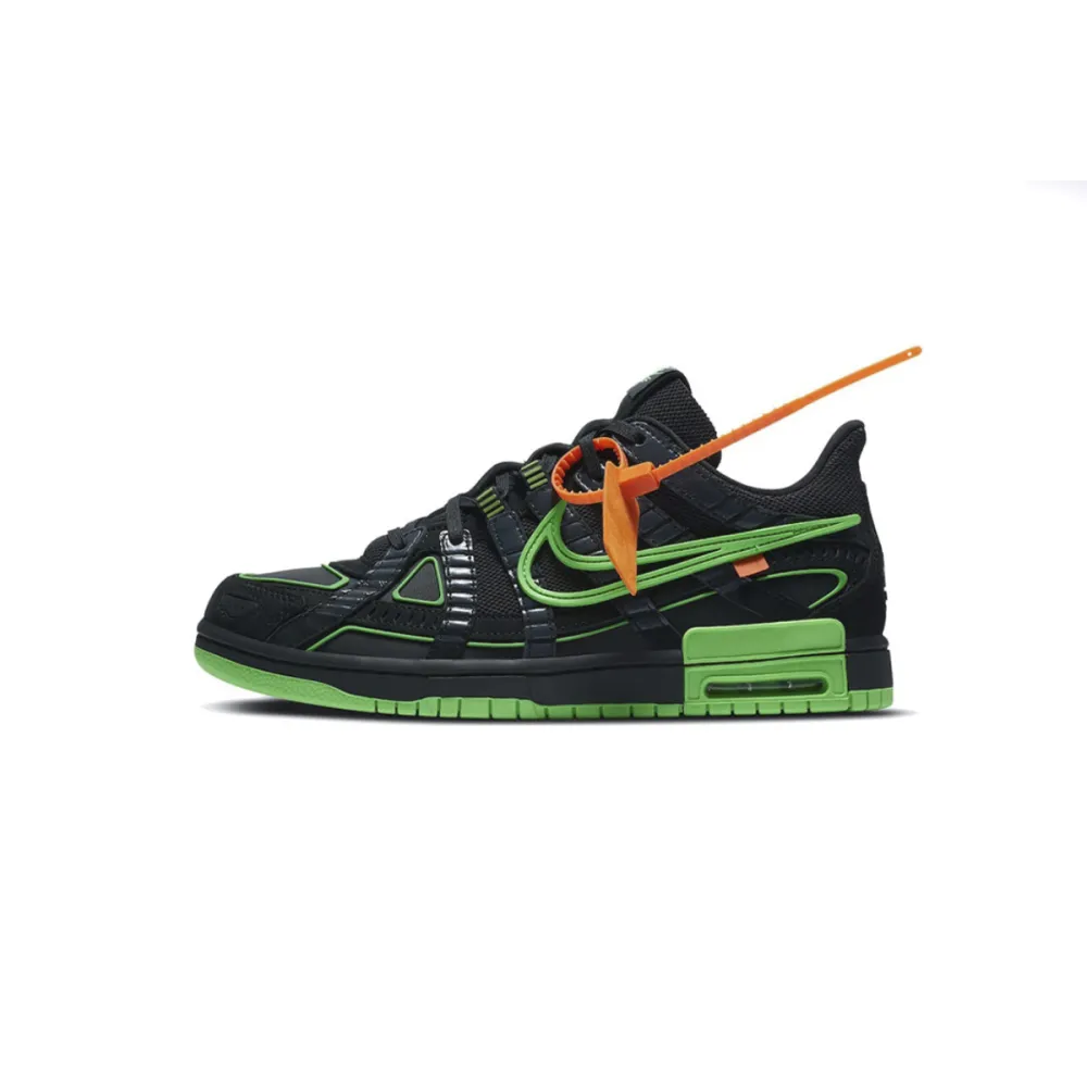 EM Sneakers Nike Air Rubber Dunk Off-White Green Strike