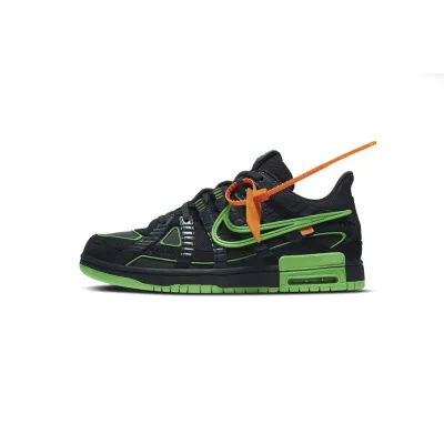 EM Sneakers Nike Air Rubber Dunk Off-White Green Strike 01