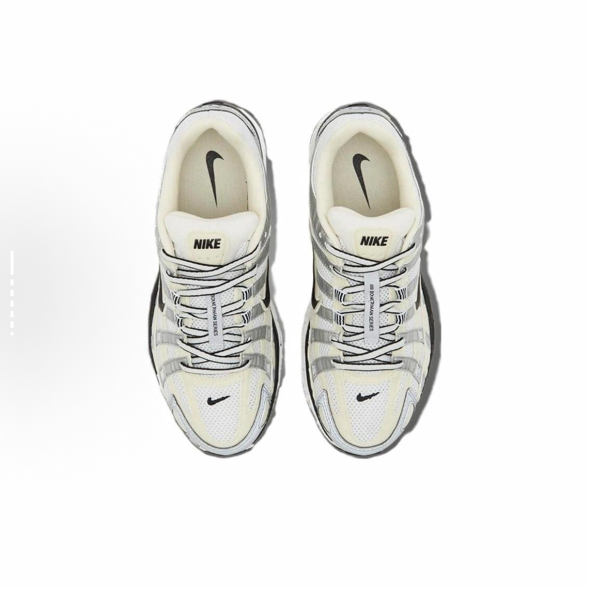 EM Sneakers Nike P-6000 Coconut Milk Metallic Silver