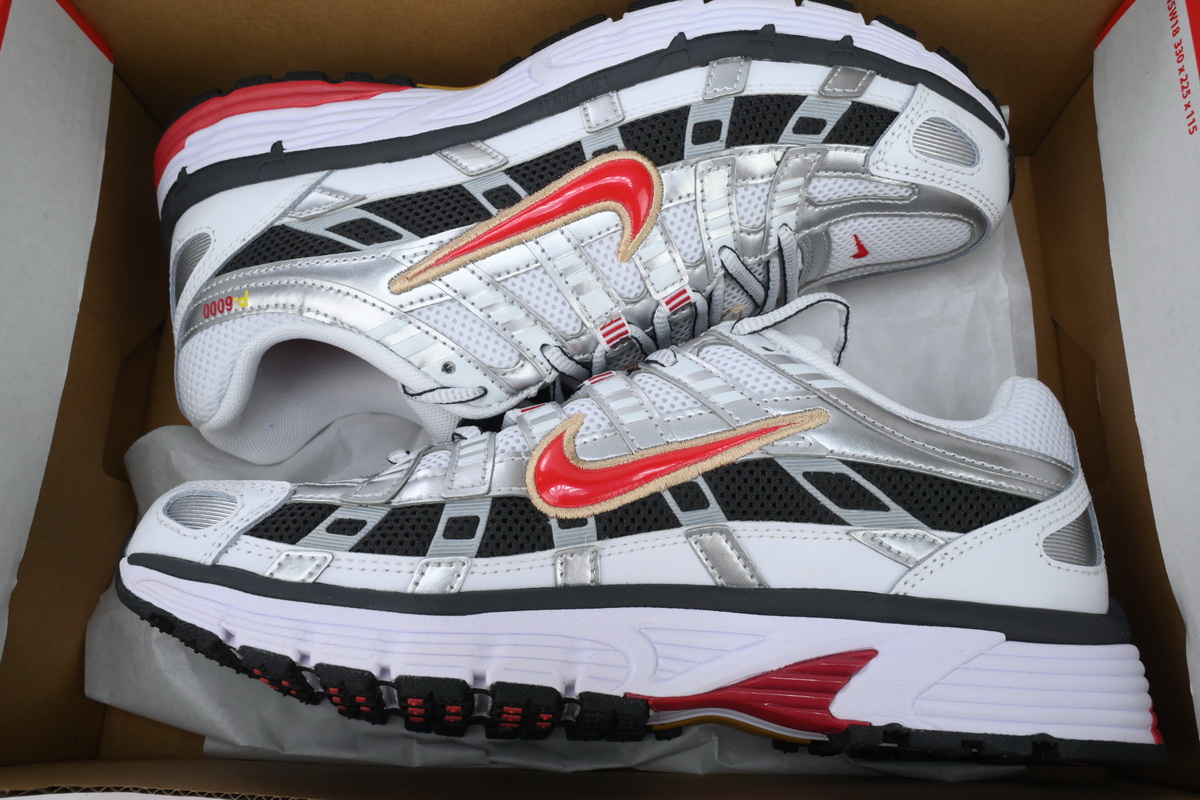EM Sneakers Nike P-6000 White Gold Red