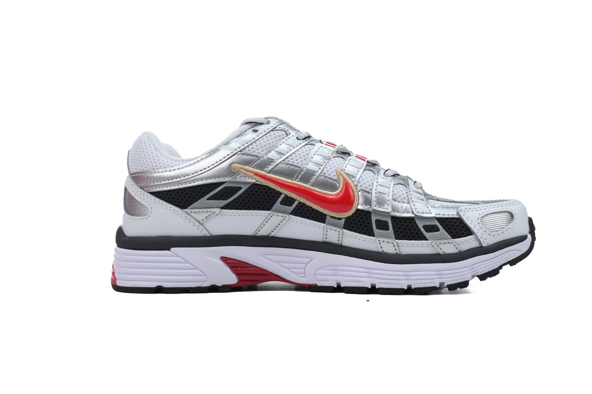 EM Sneakers Nike P-6000 White Gold Red