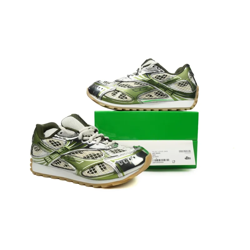 EM Sneakers Bottega Veneta Orbit Olive Green