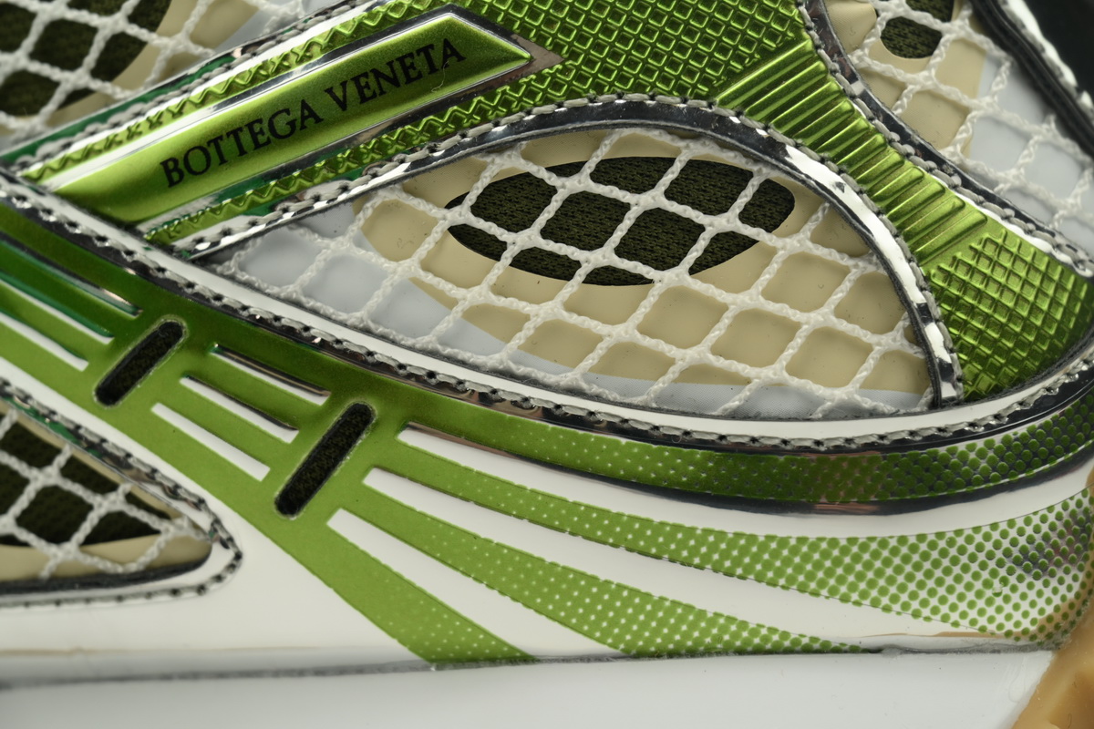 EM Sneakers Bottega Veneta Orbit Olive Green