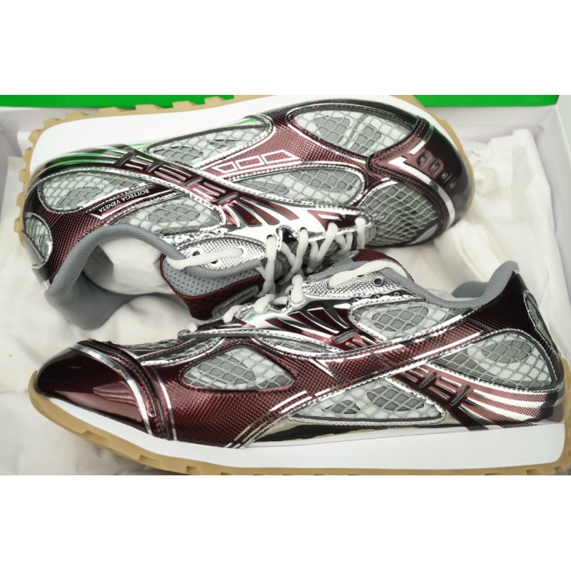 EM Sneakers Bottega Veneta Orbit Wine Red