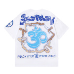 EM Sneakers Hellstar T-Shirt 510 Apricot & White