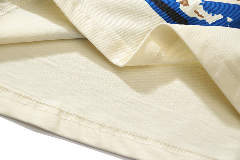 EM Sneakers Hellstar T-Shirt 510 Apricot & White