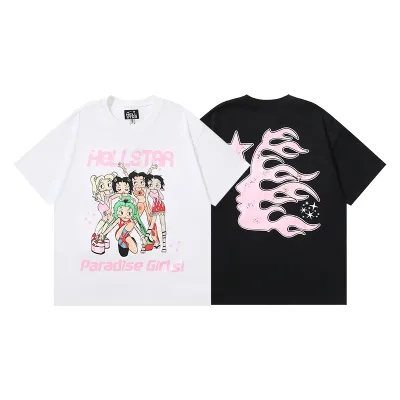 EM Sneakers Hellstar T-Shirt 519 Black & White 01