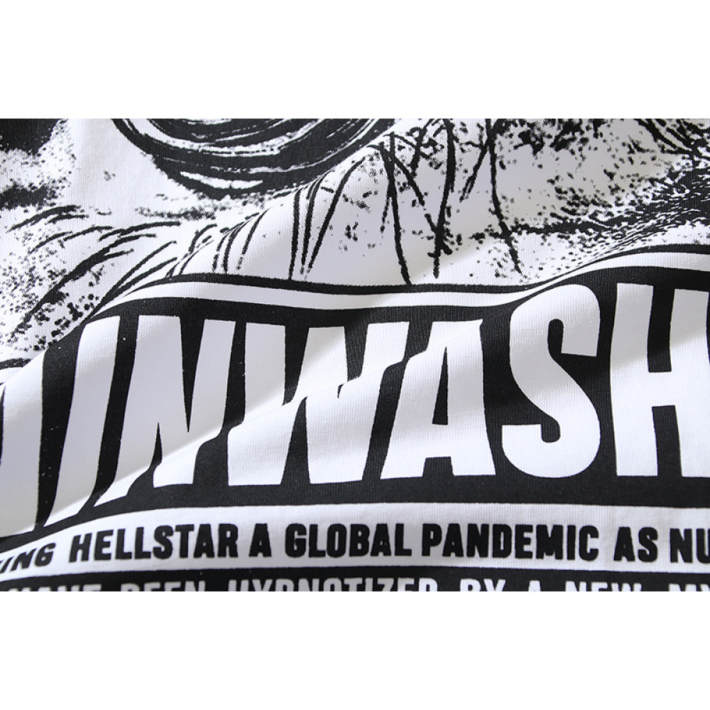 EM Sneakers Hellstar T-Shirt 520 Black & White
