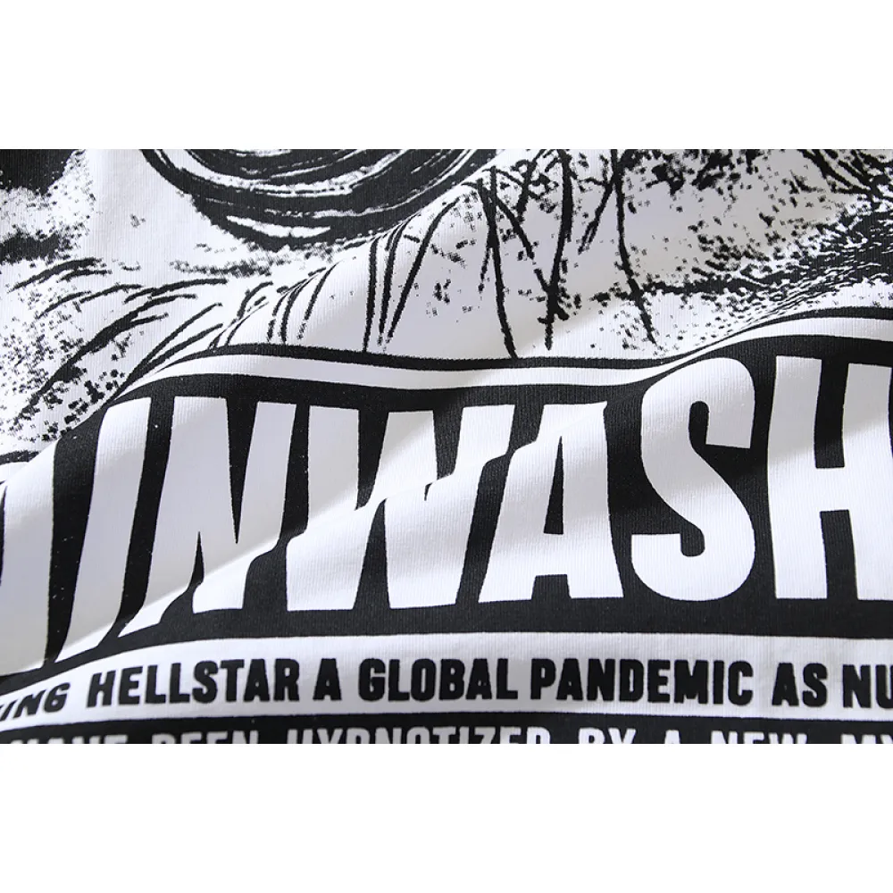 EM Sneakers Hellstar T-Shirt 520 Black & White