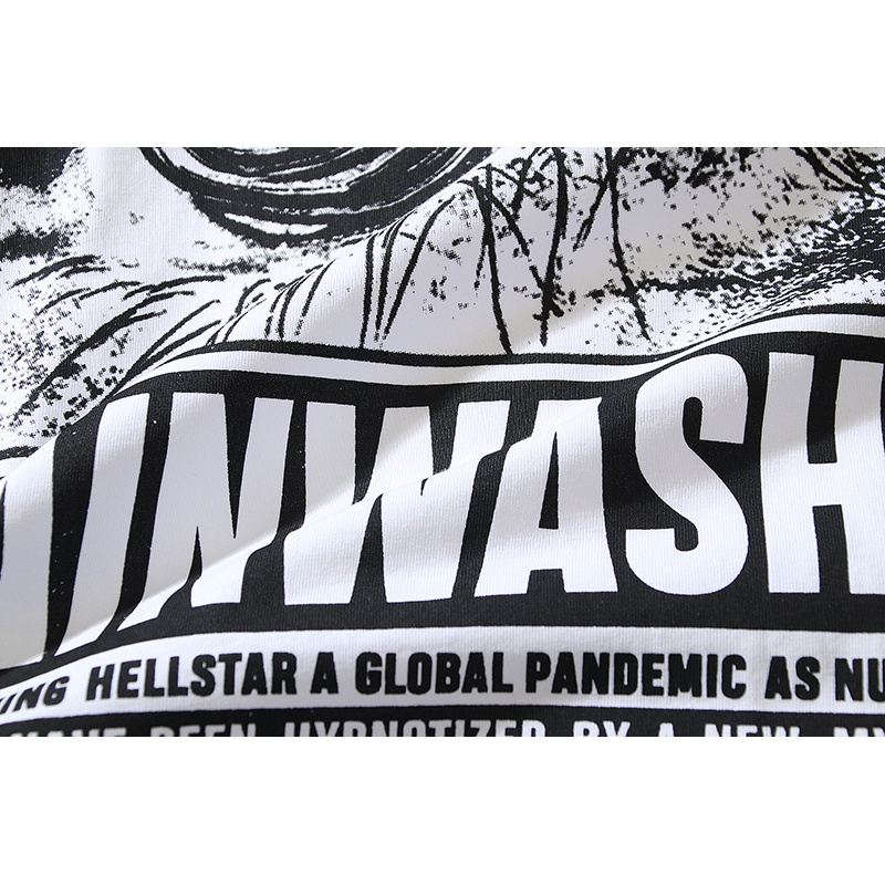 EM Sneakers Hellstar T-Shirt 520 Black & White