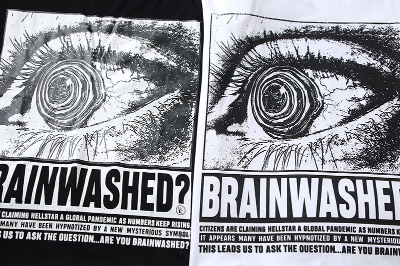 EM Sneakers Hellstar T-Shirt 520 Black & White