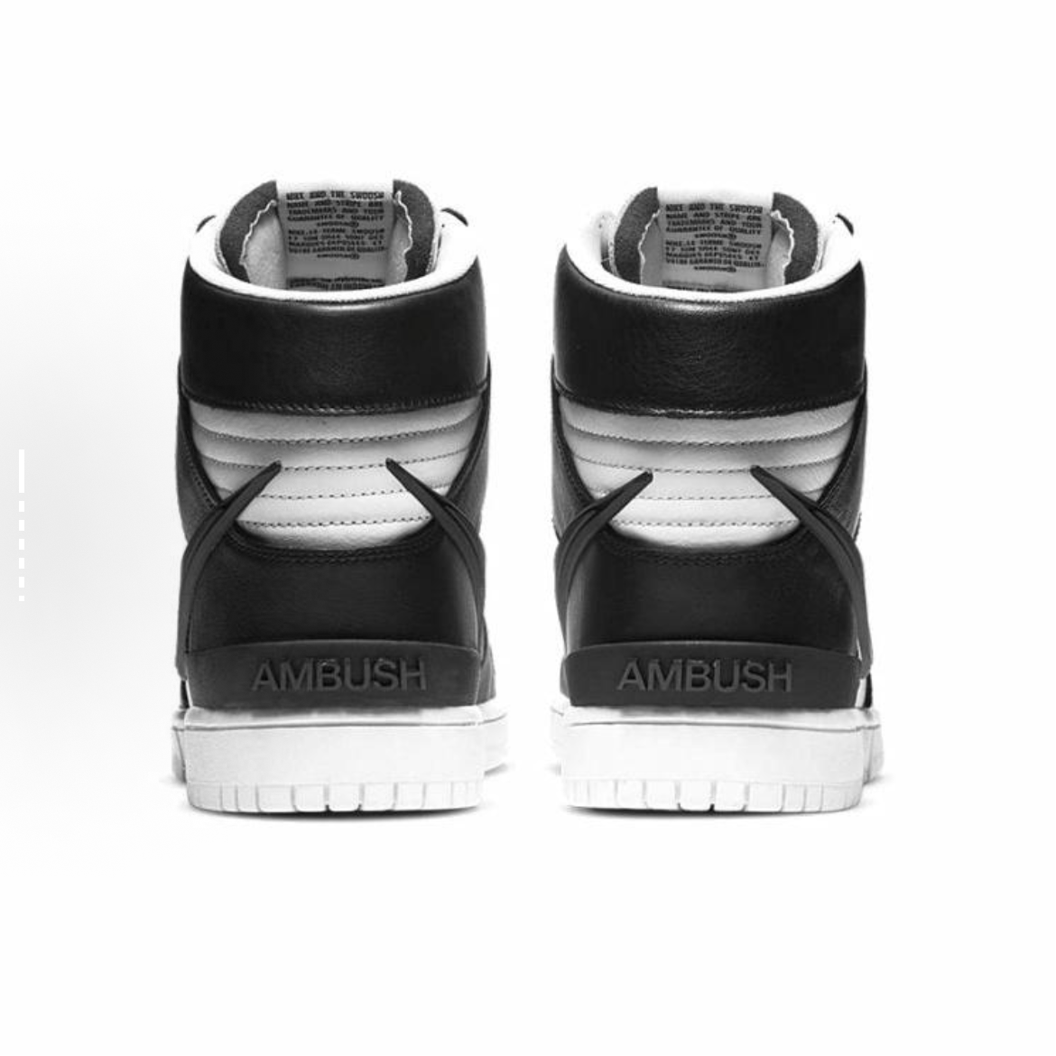 EM Sneakers Nike Dunk High AMBUSH Black White