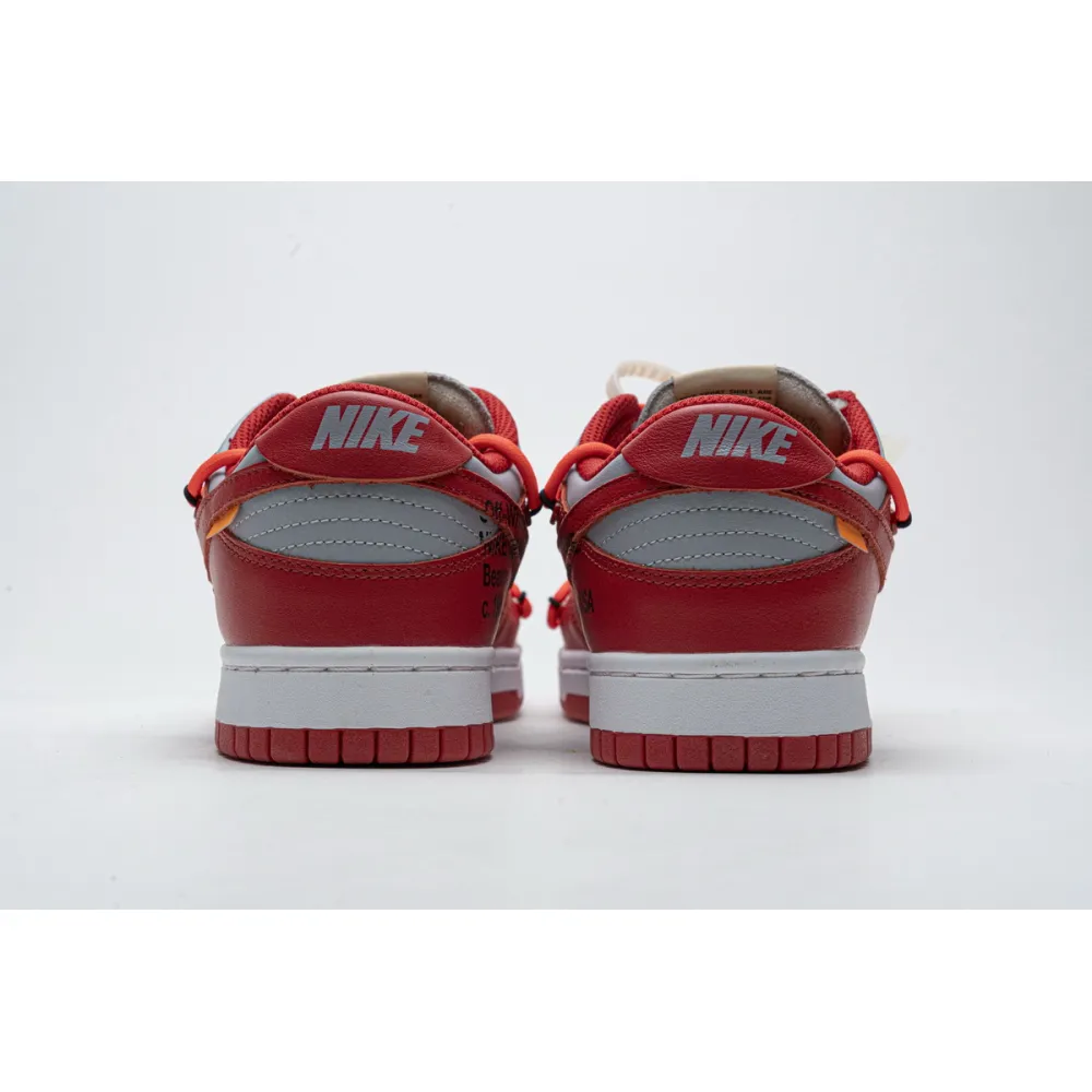 EM Sneakers Nike SB Dunk Low Off-White University Red
