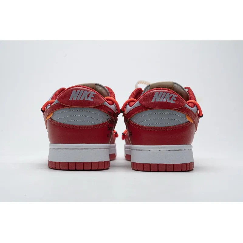 EM Sneakers Nike SB Dunk Low Off-White University Red