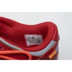 EM Sneakers Nike SB Dunk Low Off-White University Red