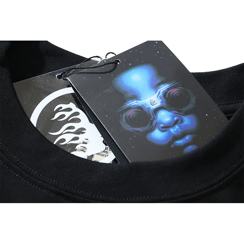 EM Sneakers  Hellstar T-Shirt 507 White & Black & Yellow