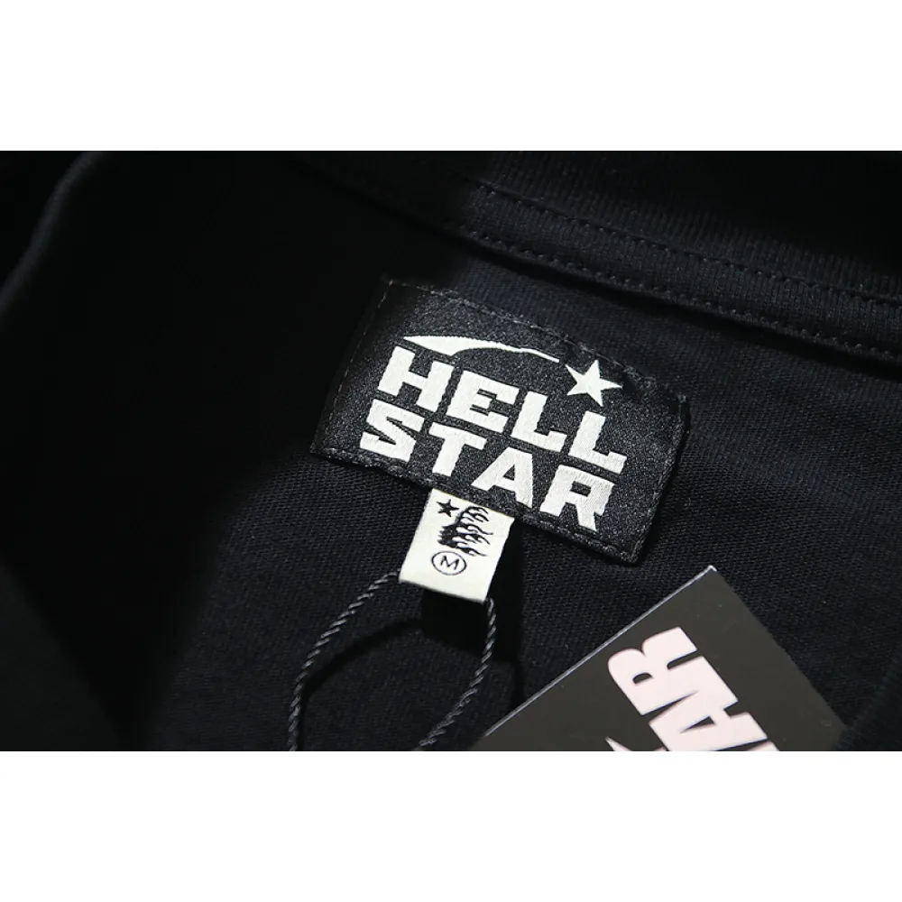 EM Sneakers  Hellstar T-Shirt 507 White & Black & Yellow