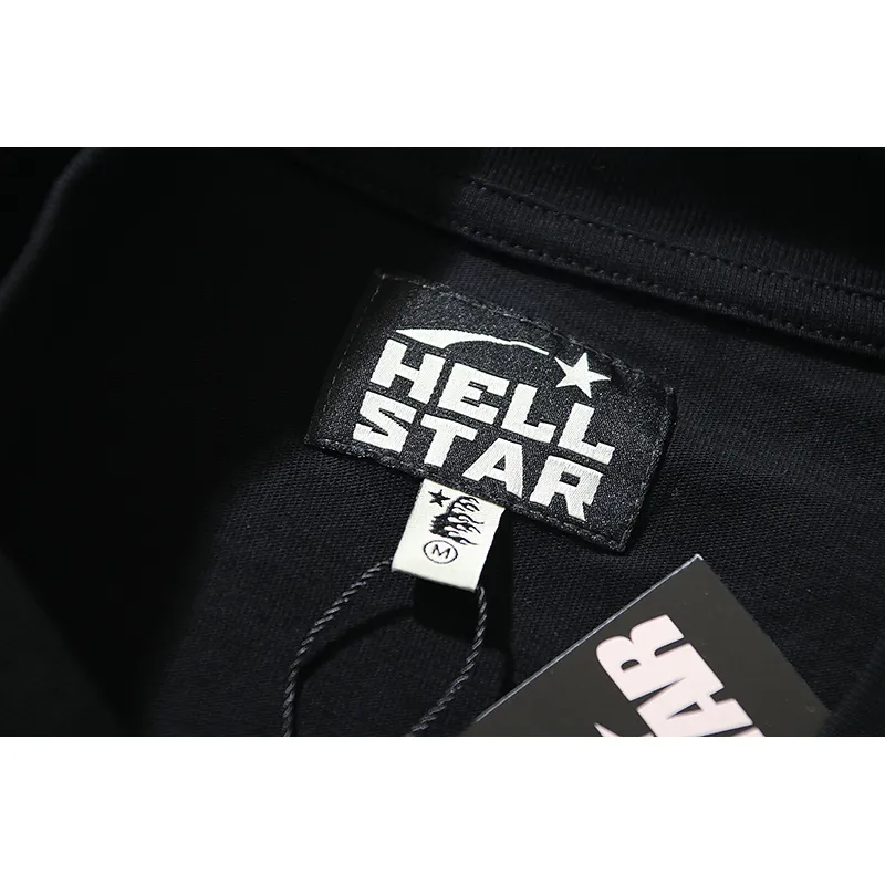 EM Sneakers  Hellstar T-Shirt 507 White & Black & Yellow